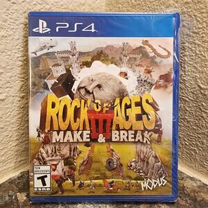 Game - Rock of Ages III: Make & Break (NEW) - PS4